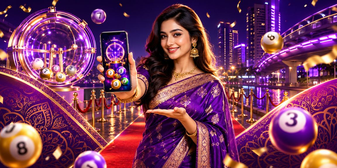 ঢাকায় নিয়ন আলোয় লটারি ও প্রোমোশন উপভোগের দৃশ্য