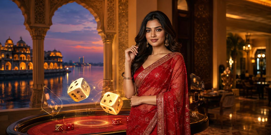 রংপুরে শাড়ি পরা মডেল ডাইস গেম উপভোগ করছেন